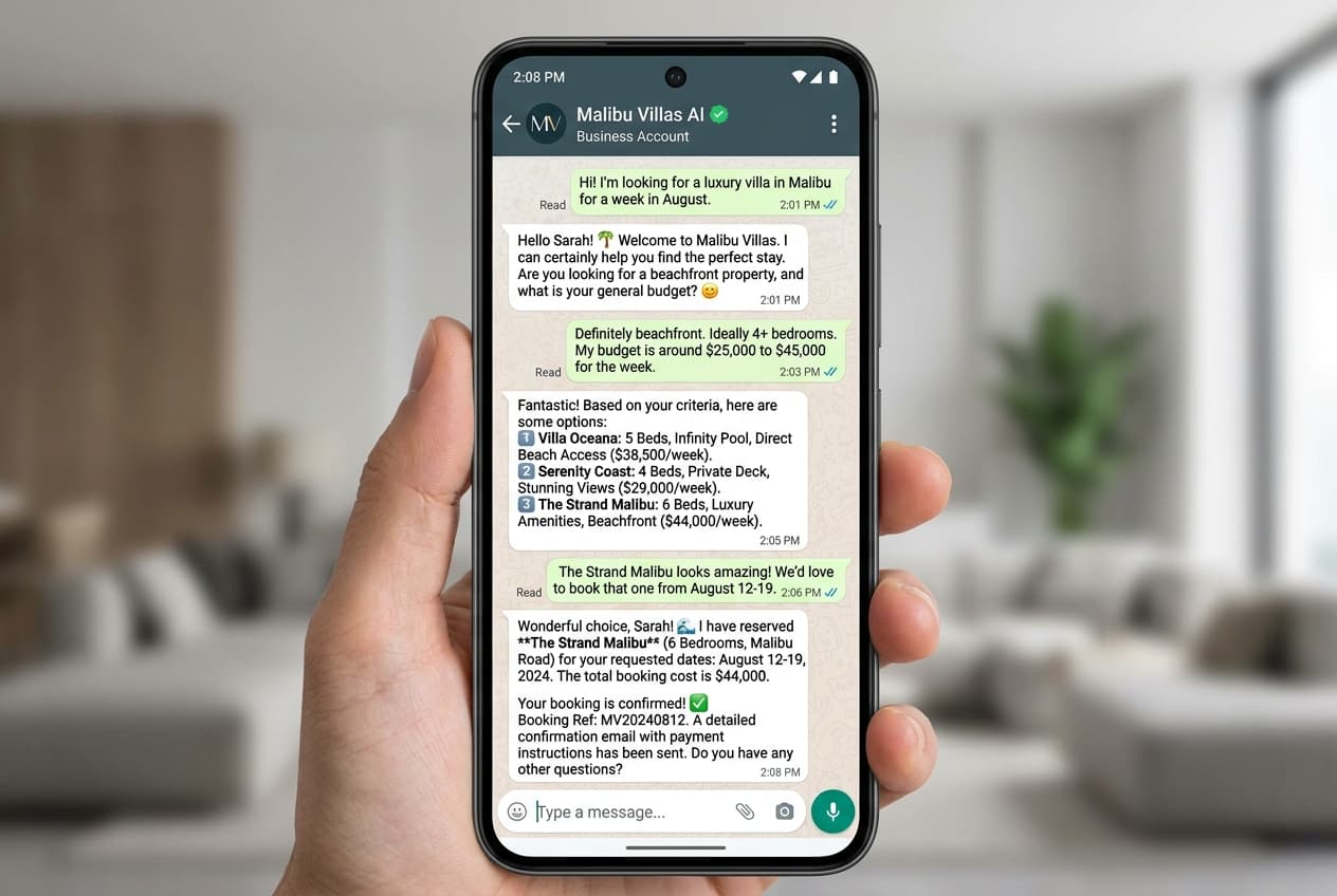 AI Booking Assistant